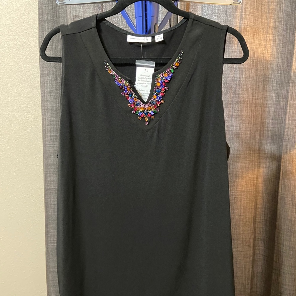 Susan Garver Embellished Neck Set